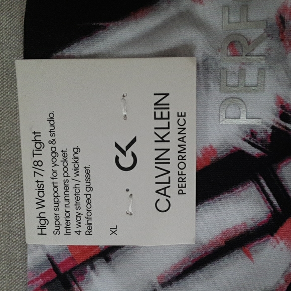 Calvin Klein Performance workout pants. - Picture 3 of 7